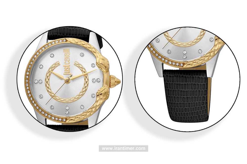 امکانات استفاده شده در ساعت مچی زنانه جاست کاوالی مدل JC1L095L0035